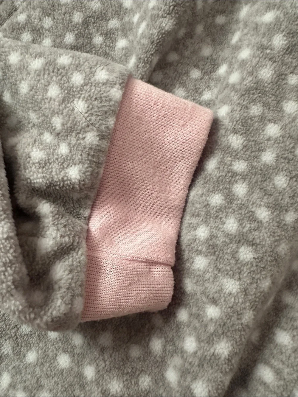 Carter's Gray Star Zip-Up Footie Pajama with Pink Trim and Unicorn Appliqué
